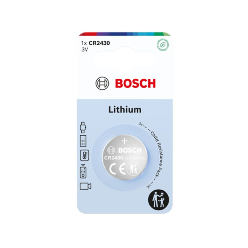 Bosch Lithium Coin CR2430 baterie 1 ks