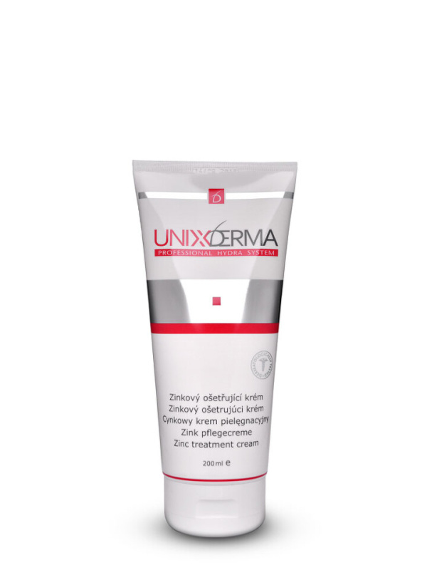 UNIXDERMA Zinkový ošetřující krém 200 ml