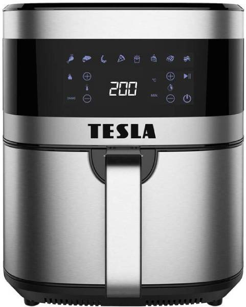 Fritéza horkovzdušná Tesla AirCook Q60 XL / 1700 W /  40–200 °C / 8 automatických programů / stříbrná/černá Varianta: ivi1