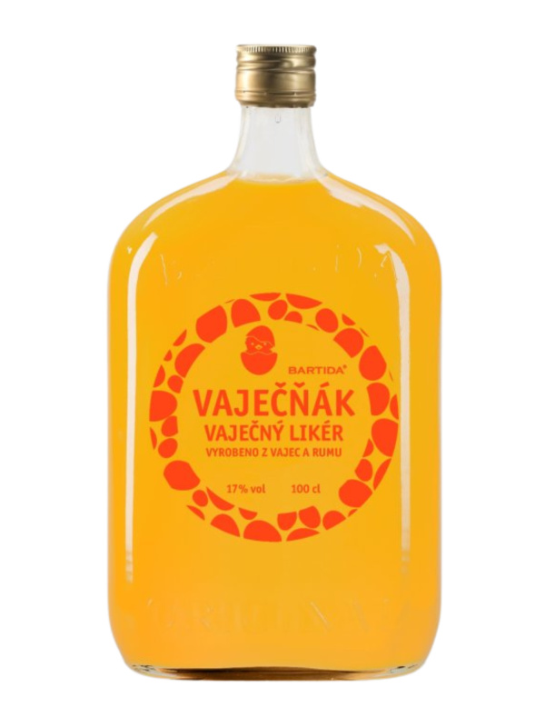 Vaječný likér Bartida 17 % 1 l