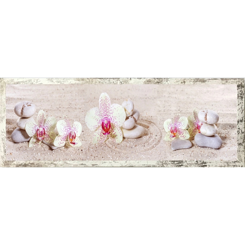 Bondecor Obraz, MDF rám, Fengshui 30 x 90 cm