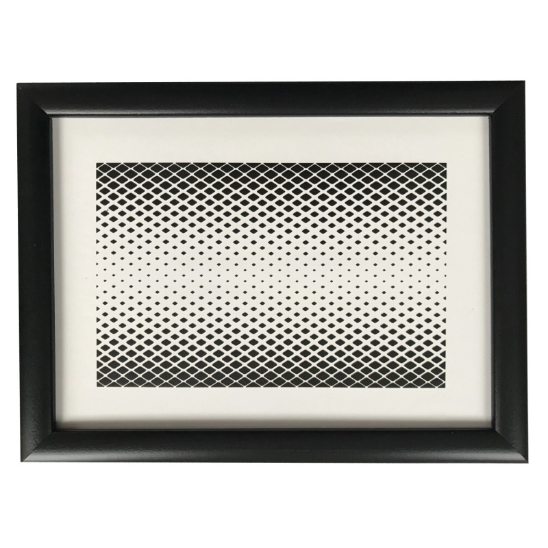 Bondecor Fotorámeček plastový, lišta 16/11 mm, černý, 10 x 15 cm