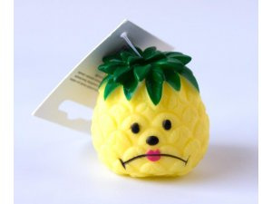 HRAČKY SALAČ Ananas pískací VINYL 6x6cm