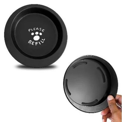RAINTECH Miska OVÁL protiskluzová - černá 0,28l/16,5cm (216)