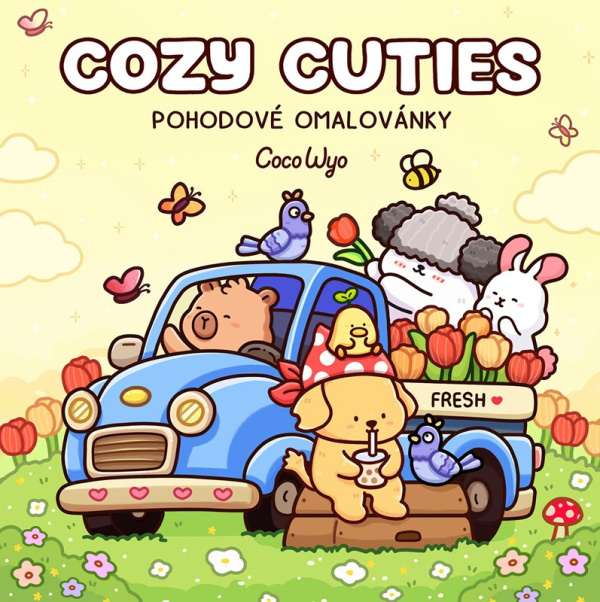 Coco Wyo - Cozy cuties (Pohodové omalovánky)