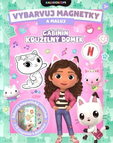 Vybarvuj magnety Gábinin kouzelný domek -