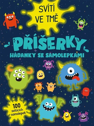 Příšerky Hádanky se samolepkami -