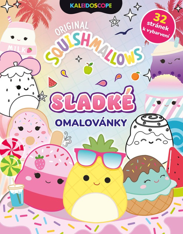 Squishmallows Sladké omalovánky -