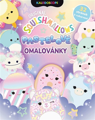 Squishmallows Pastelové omalovánky -