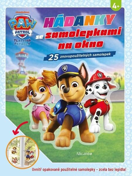Tlapková patrola Hádanky se samolepkami -