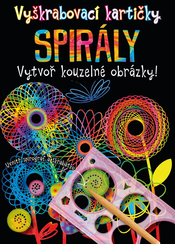 Vyškrabovací kartičky: Spirály -  kolektiv