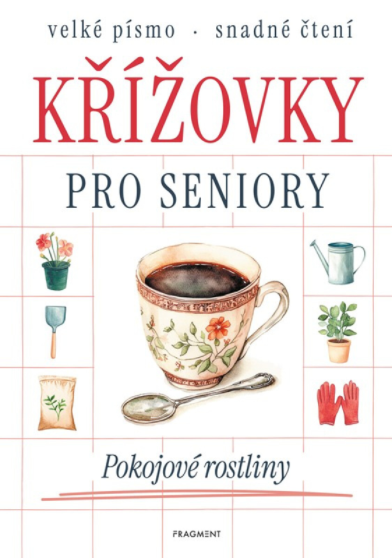 Křížovky pro seniory - Pokojové rostliny  Fragment