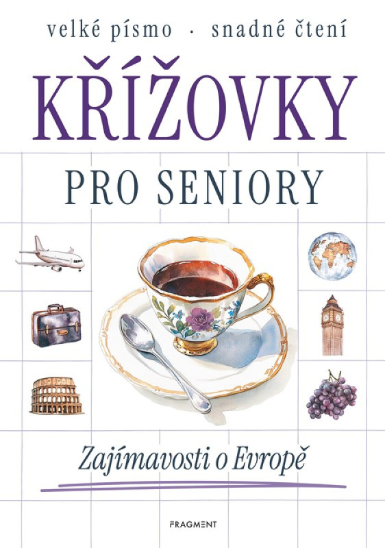 Křížovky pro seniory - Zajímavosti o Evropě Fragment