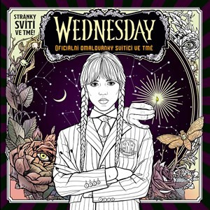 Wednesday: Oficiální omalovánky svítící ve tmě  | Kolektiv