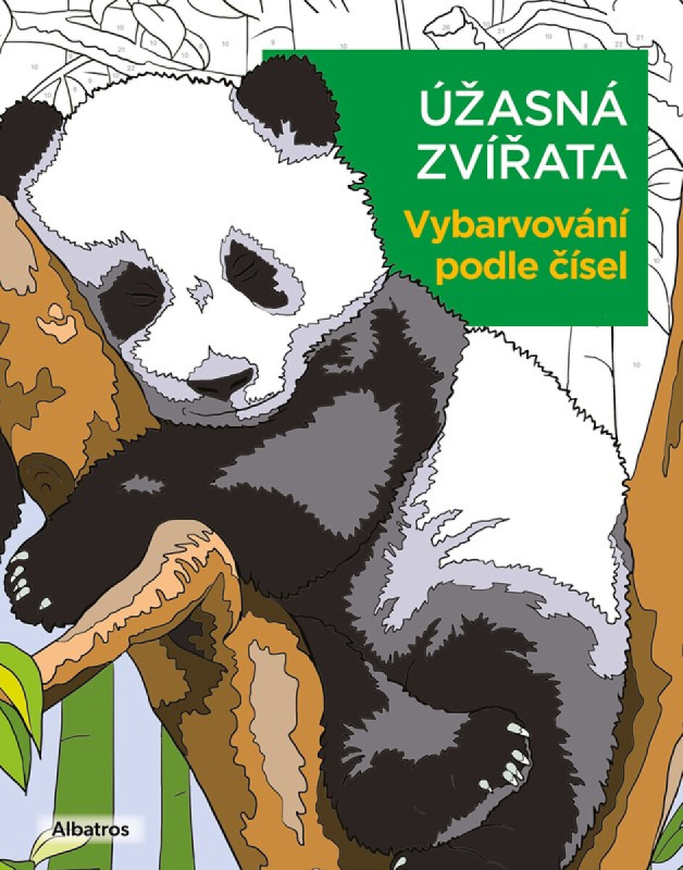 Vybarvování podle čísel Úžasná zvířata -  Autor Neuveden