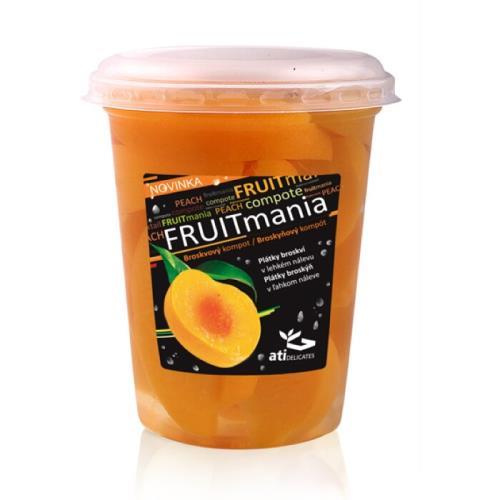ATI Fruit ATI Delicates Fruit Exclusive Broskvový kompot FAMILY 400g