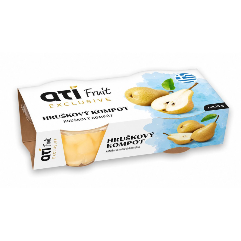 Ati Fruit Exclusive Hruškový kompot 2pack