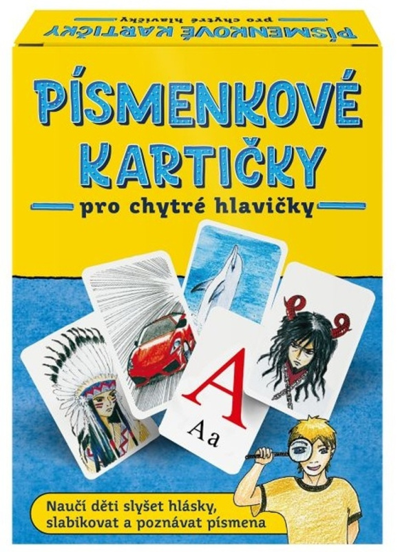 Písmenkové kartičky pro chytré hlavičky (112 karet)