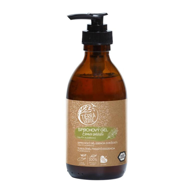 Tierra Verde – Sprchový gel s vůní vavřínu kubébového, 230 ml