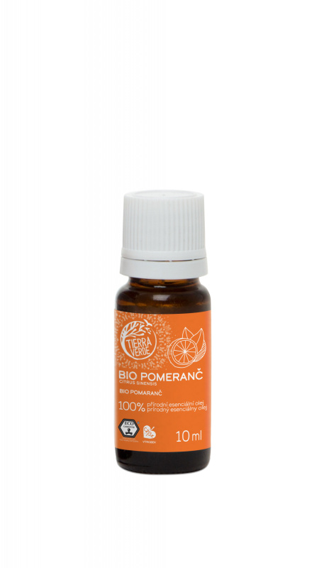 Tierra Verde – Esenciální olej BIO Pomeranč 10 ml