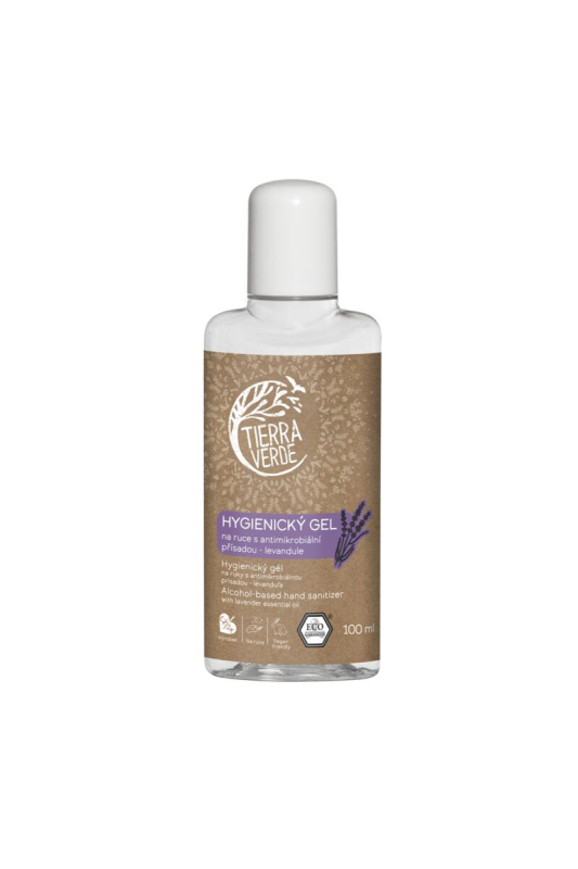 Tierra Verde – Hygienický gel na ruce levandule, 100 ml