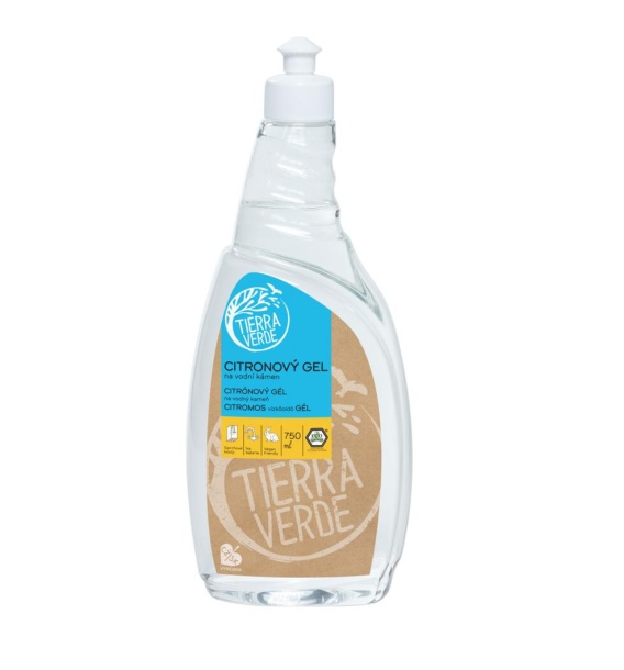 Tierra Verde – Citronový gel na vodní kámen 750 ml