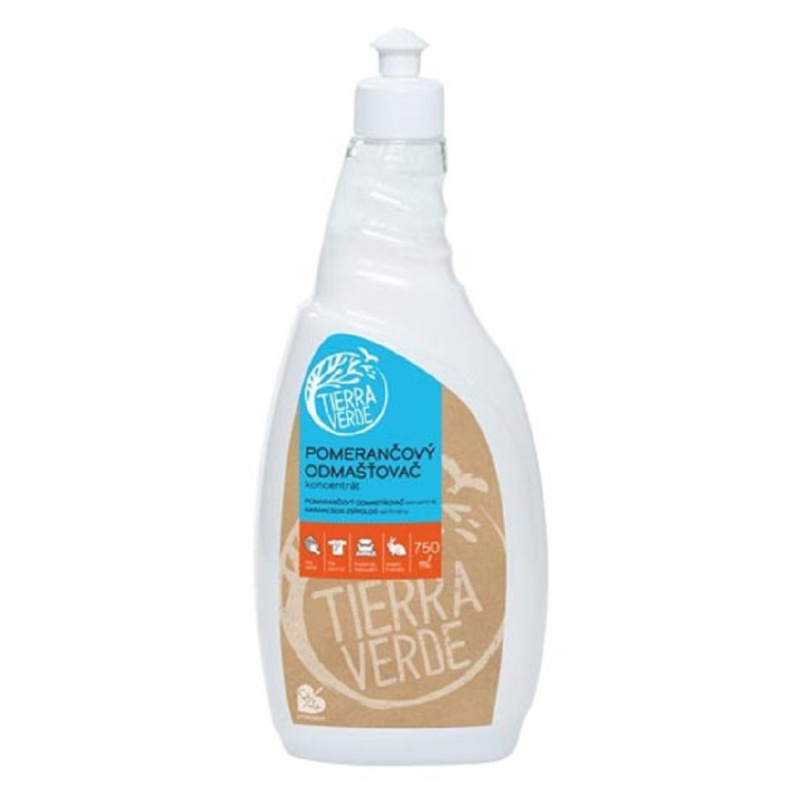 Tierra Verde – Pomerančový odmašťovač – koncentrát 750 ml