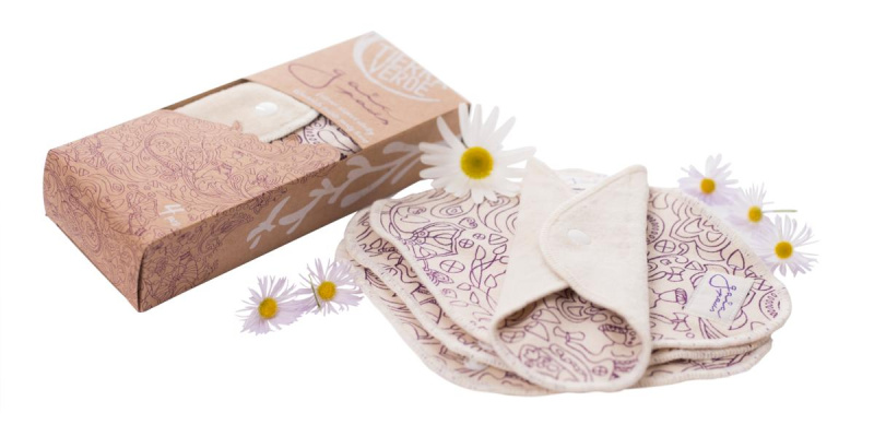 Tierra Verde – Gaia pads – slipové vložky – fialová (4 ks) (Gaia Pads)