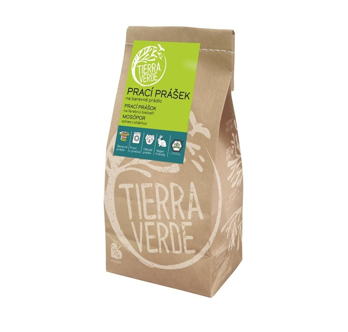 Tierra Verde – Prací prášek na barevné prádlo 850 g