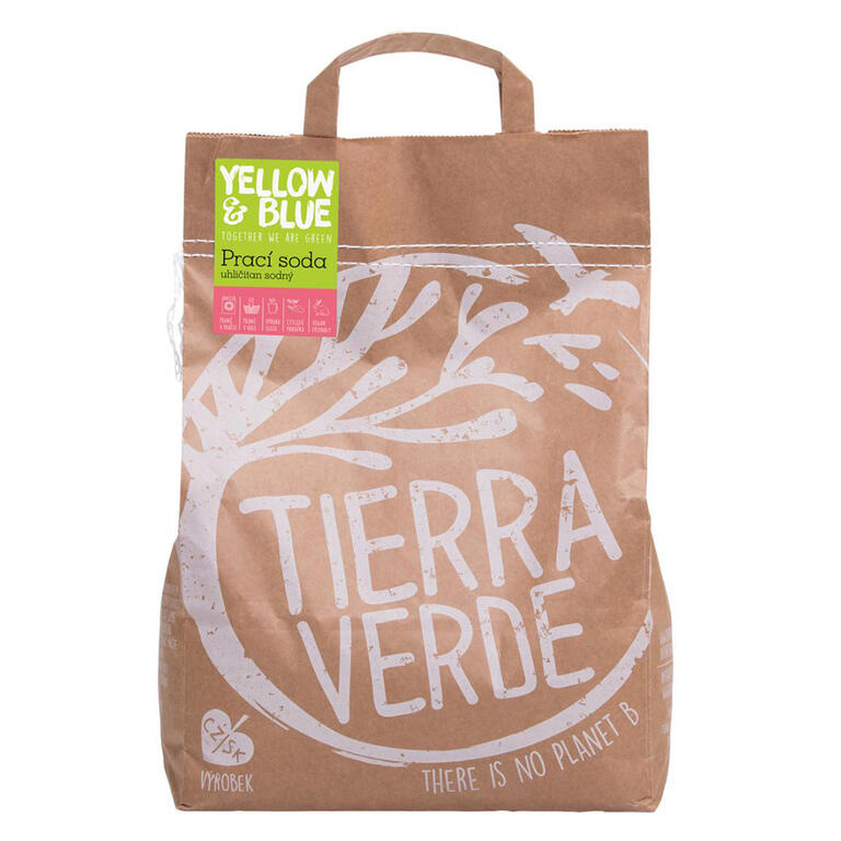 Prací soda - těžká soda, uhličitan sodný (papírový pytel) Tierra Verde 5kg