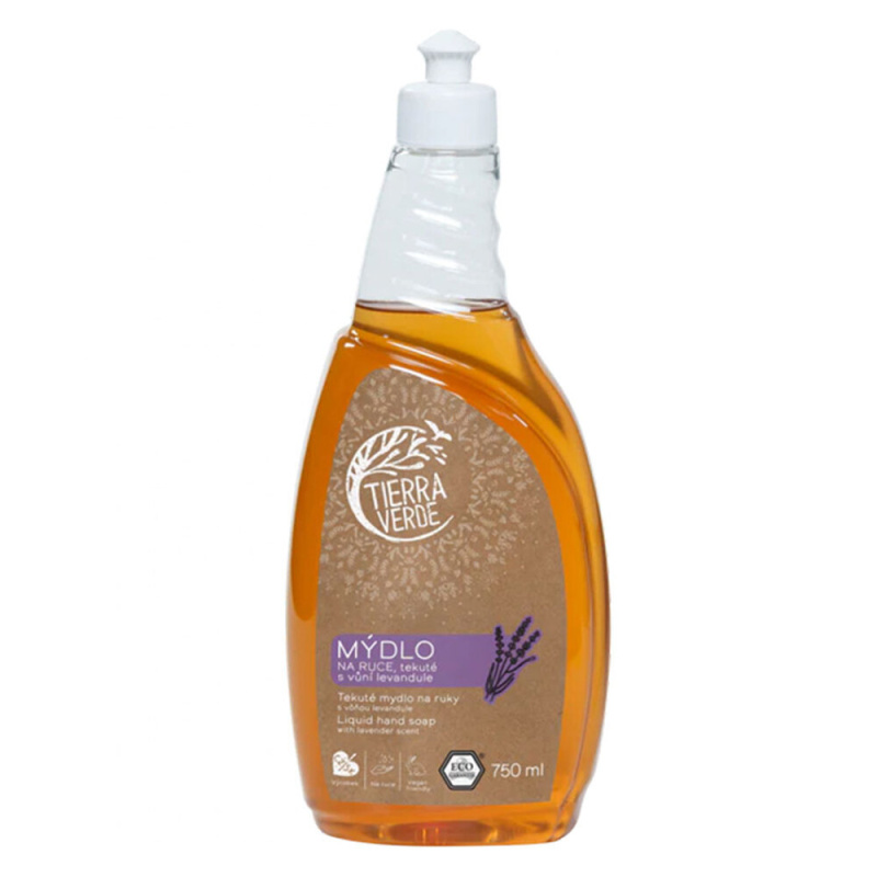 Tierra Verde – Tekuté mýdlo na ruce – levandule 750 ml