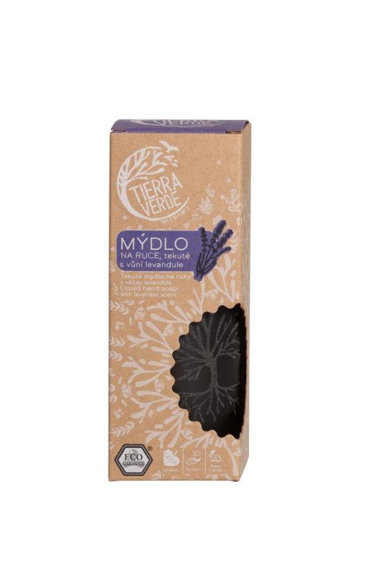 Tierra Verde – Tekuté mýdlo na ruce – levandule 230 ml