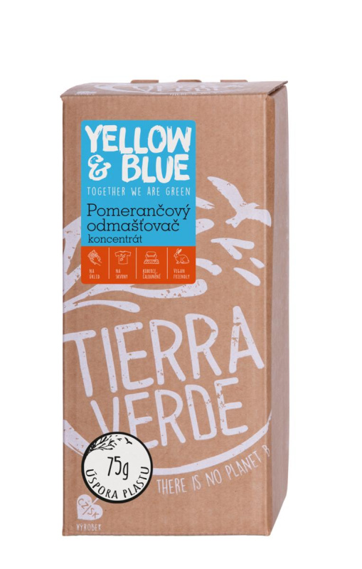 Tierra Verde – Pomerančový odmašťovač – koncentrát (Yellow & Blue), 2 l