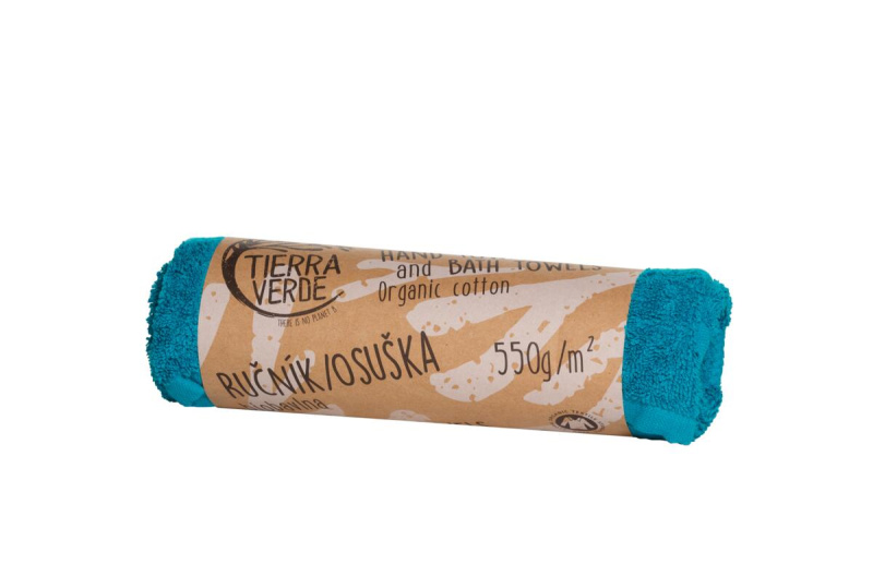Tierra Verde – Ručník – tealový (75 × 50 cm), 1 ks