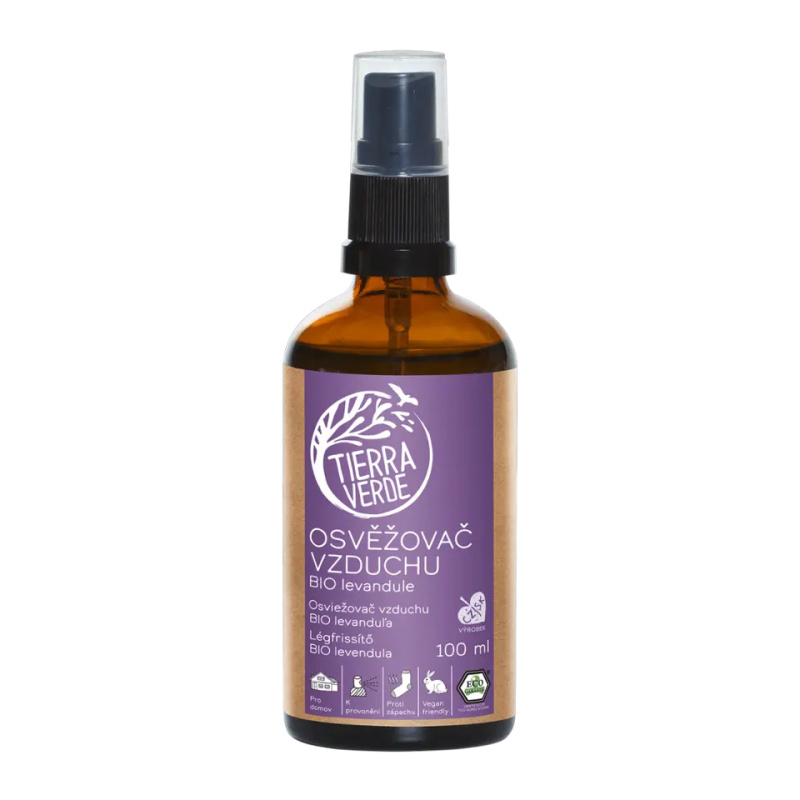Tierra Verde – Osvěžovač vzduchu – BIO Levandule 100 ml