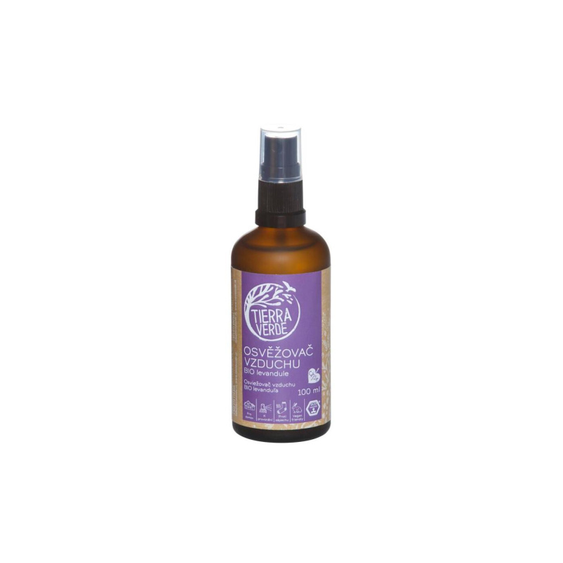 Tierra Verde – Osvěžovač vzduchu – BIO Levandule 100 ml