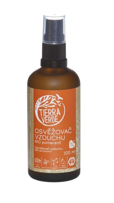 Tierra Verde – Osvěžovač vzduchu – BIO Pomeranč 100 ml