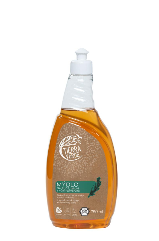 Tierra Verde – Tekuté mýdlo na ruce – rozmarýn, 750 ml