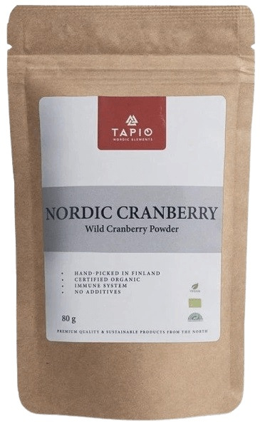Tapio Nordic Bio Finské ovoce 80 g - brusinka