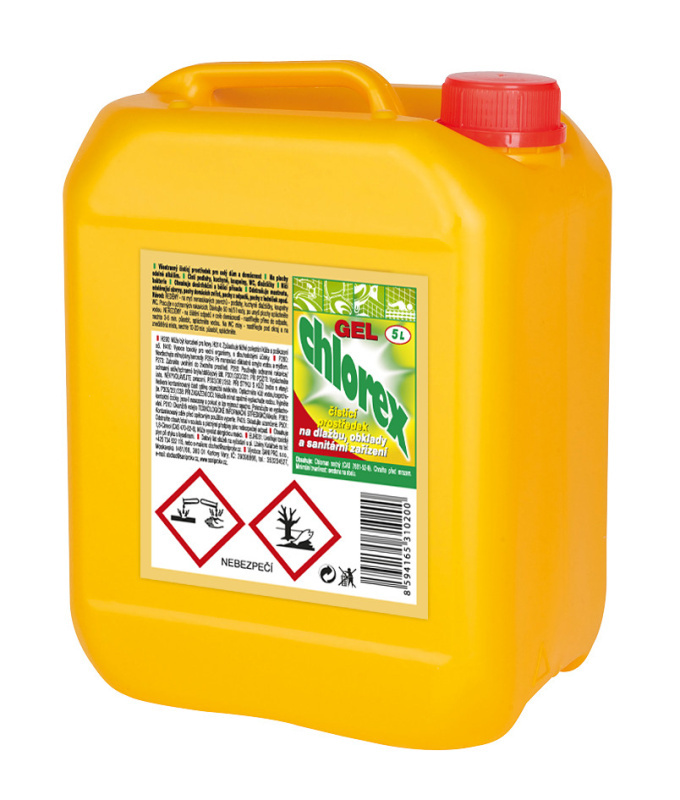 SANI PRO CHLOREX gel 5l čistící a desinfekční přípravek pro celý dům (SP)