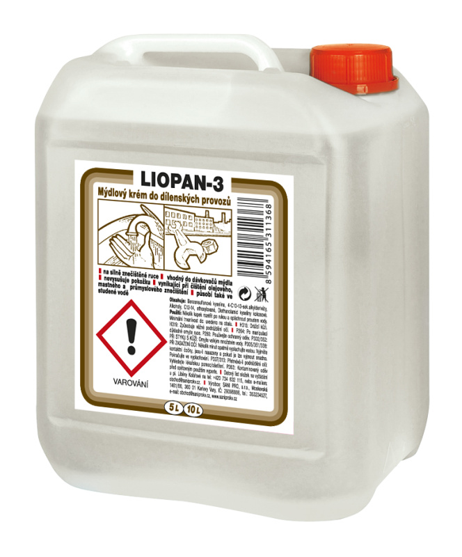 SANI PRO LIOPAN - 3 Mýdlo Dílenské 5l (SP)