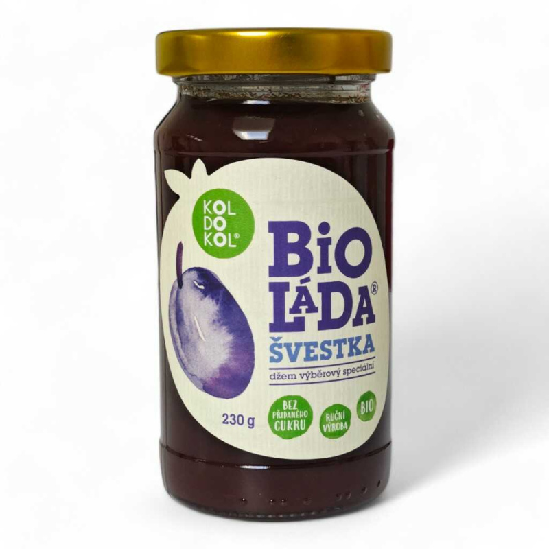 Bioláda švestka 230g bio