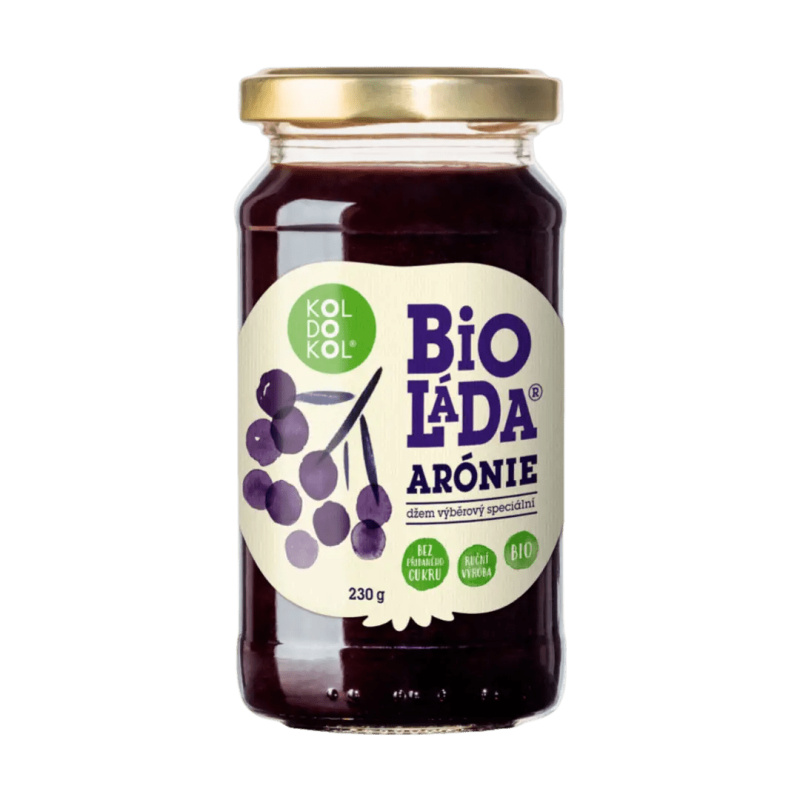 Bioláda arónie 230g bio
