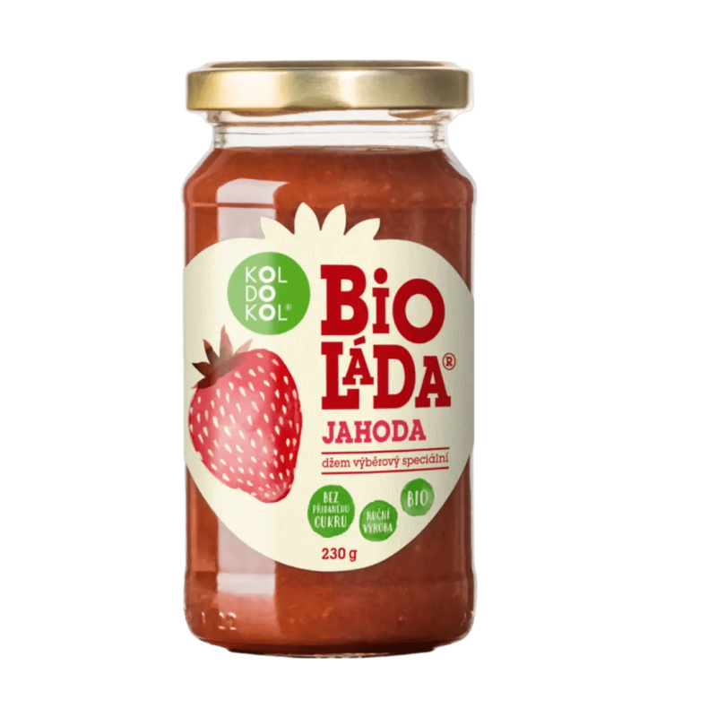 Bioláda jahoda 230g bio