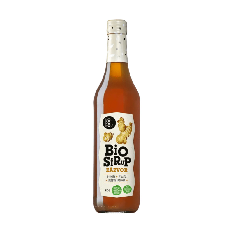 Zázvor sirup 500 ml BIO