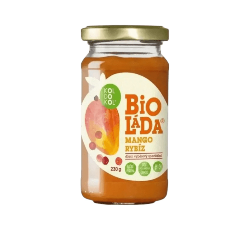 Bioláda mango a rybíz 230g bio