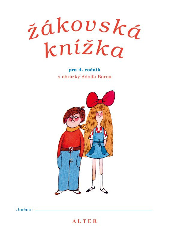 ŽÁKOVSKÁ KNÍŽKA pro 4. ročník (092830) Alter