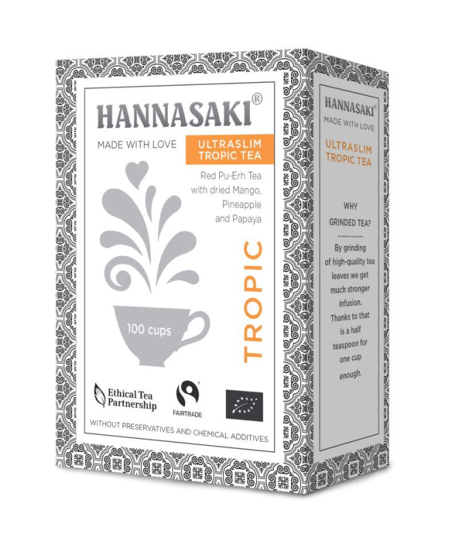 Hannasaki Ultraslim Tropic Tea BIO sypaný čaj 50 g
