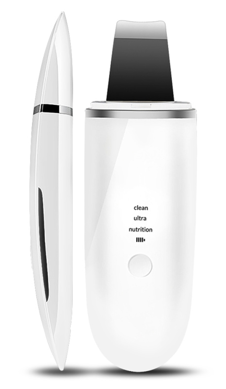 BeautyRelax Peel&Lift Premium BR-1530 multifunkční ultrazvuková špachtle na obličej White 1 ks