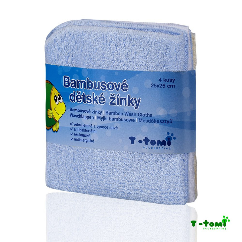 T-Tomi Koupací žíňky 4 kusy modrá barva